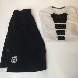 Nike Pro Combat Shirt and LeBron James Shorts